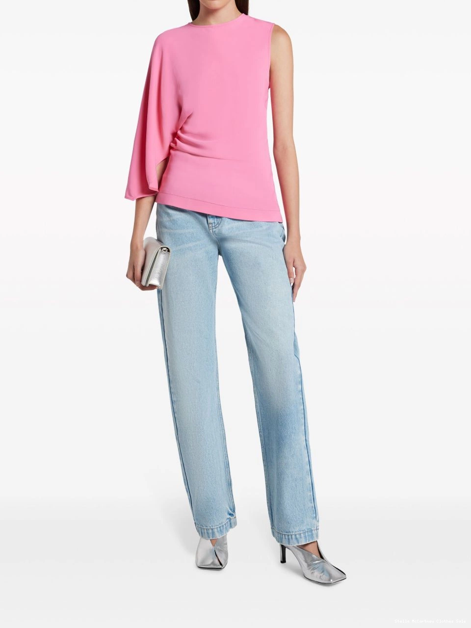 Cheap McCartney top Women Stella one-shoulder 0725